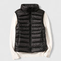 Clara | Black Padded Puffer Vest