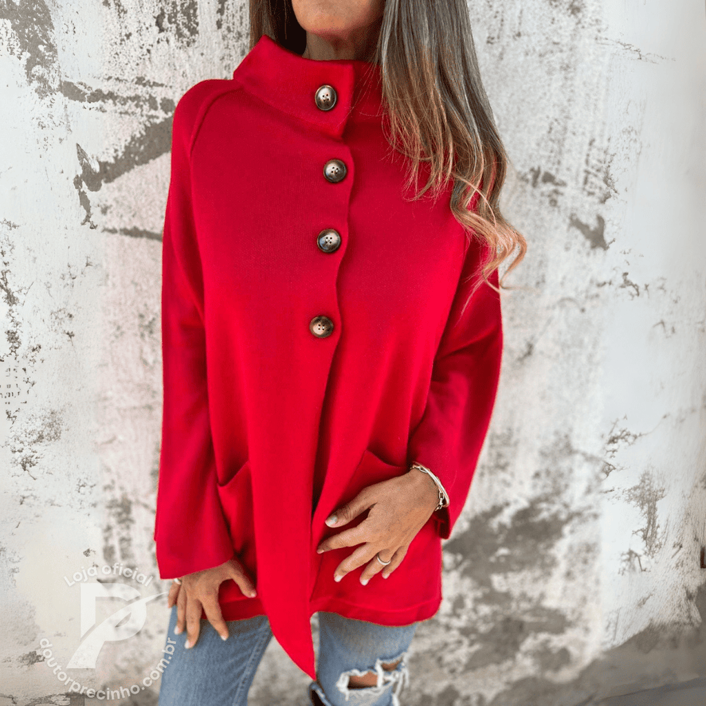 Vanessa - Relaxed Button Jacket 2