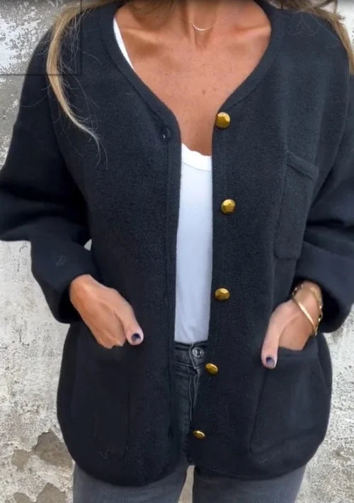 Laira - Buttoned Relaxed Jacket 3