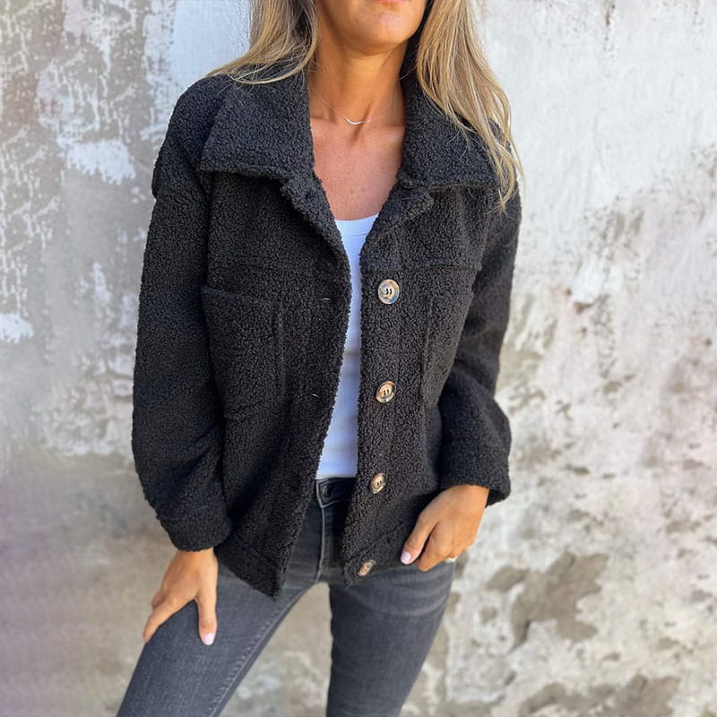 Aubrey – Button-Up Sherpa Jacket 2