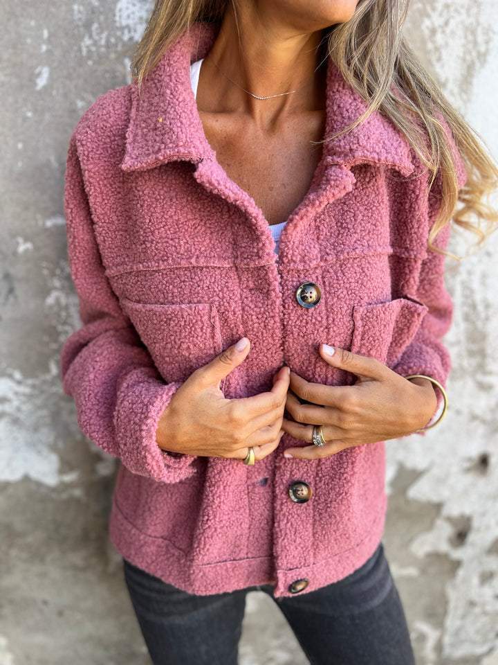 Aubrey – Button-Up Sherpa Jacket 2
