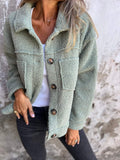 Aubrey – Button-Up Sherpa Jacket