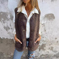 Zebby - Cozy Buttoned Vest
